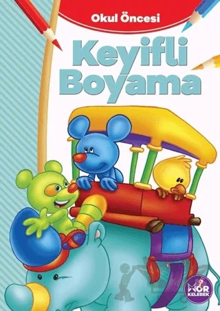 Keyifli Boyama – Kolektif – Mor Kelebek kitap kapağı