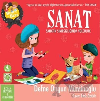 Burcu ve Berk: Sanat - Sanatın Sınırsızlığında Yolculuk – Defne Ongun Müminoğlu – Artemis Yayınları kitap kapağı