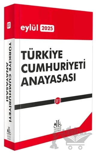 Türkiye Cumhuriyeti Anayasası – Kolektif – Legem Yayınevi kitap kapağı