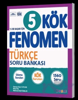 5 KÖK Türkçe Soru Bankası – Kolektif – Fenomen Yayınları kitap kapağı