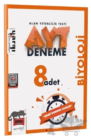AYT Biyoloji 8 Deneme Sınavı – Kolektif – Yargı Yayınevi kitap kapağı