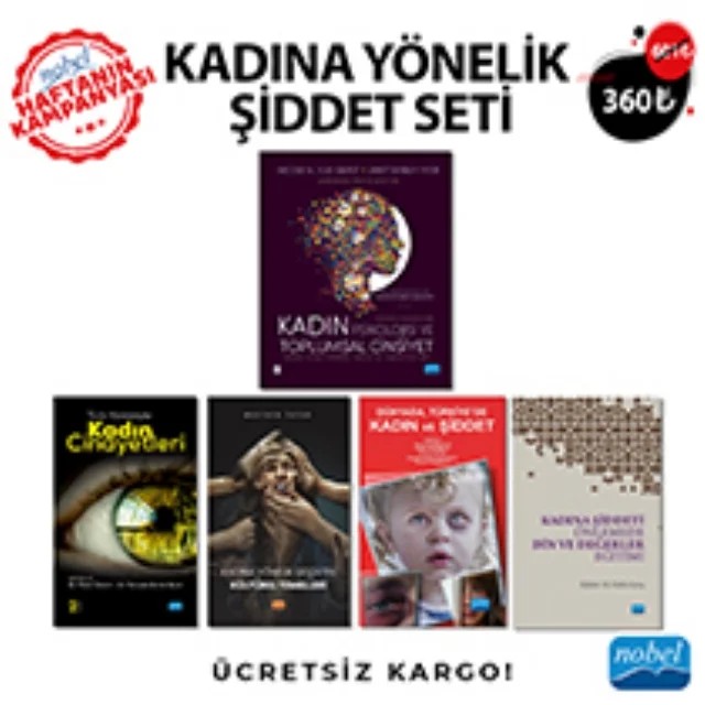 KADINA YÖNELİK ŞİDDET – Nicole M. Else-Quest, Janet Shibley Hyde Bekir Zengin, Büşra Esra Aydoğan, Emek Yüce Zeyrek Rios, Feriha Yılmaz, Gökhan Gökulu, Hatice Karakuş Öztürk, M. Burak Gönültaş, Meral Öztürk, Meryem Berrin Bulut, Olcay Tire, Özgür Sarı, Recep Yüner, Sezer Ayan YazarlarAli Serdar Yücel, Alpaslan Hamdi Kuzucu – Haftanın Kampanyası kitap kapağı
