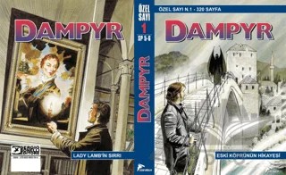 Dampyr Özel - 1 – Mauro Boselli – Çizgi Düşler Yayınevi kitap kapağı