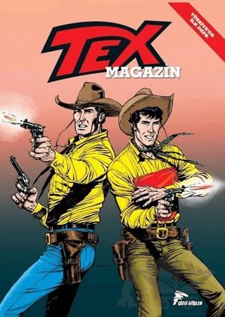 Tex Magazin 2 – Antonio Zamberletti, Chuck Dixon – Çizgi Düşler Yayınevi kitap kapağı