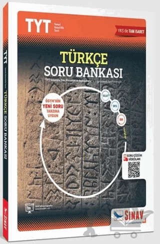 TYT Türkçe Soru Bankası – Kolektif – Sınav Yayınları kitap kapağı