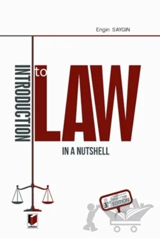 Introduction to Law in a Nutshell – Engin Saygın – Adalet Yayınevi kitap kapağı