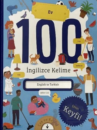 İlk 100 İngilizce Kelime Evim – Kolektif – Okuyan Koala kitap kapağı