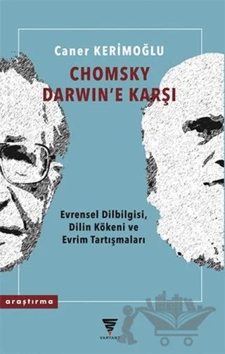 Chomsky Darwin'e Karşı – Caner Kerimoğlu – Varyant Yayıncılık kitap kapağı