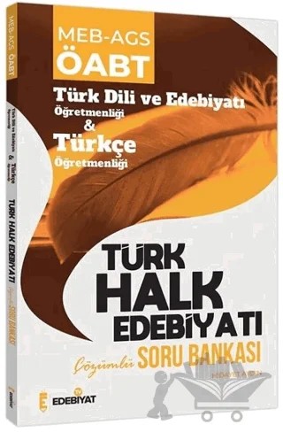 ÖABT Türk Halk Edebiyatı Soru Bankası Çözümlü – Hidayet Aydın – Edebiyat TV Yayınları kitap kapağı