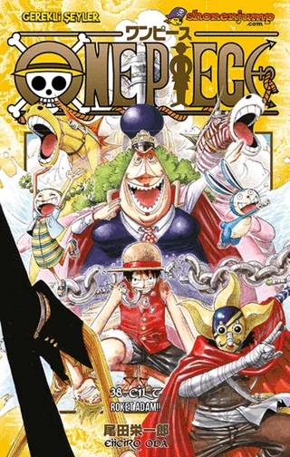 One Piece 38. Cilt – Eiiçiro Oda – Gerekli Şeyler Yayıncılık kitap kapağı