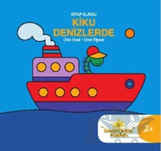 Kitap Kurdu Kiku Denizlerde – Ülkü Ovat, Ümit Öğmel – um:ag Yayınları kitap kapağı