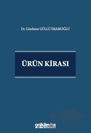 Ürün Kirası – Gözdenur Güllü İmamoğlu – On İki Levha Yayınları kitap kapağı