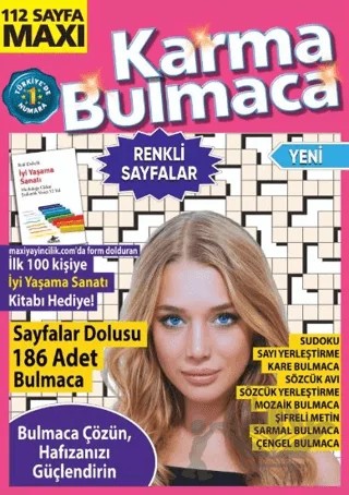 Maxi Karma Bulmaca 21 – Bertan Kodamanoğlu – Maxi Yayıncılık kitap kapağı