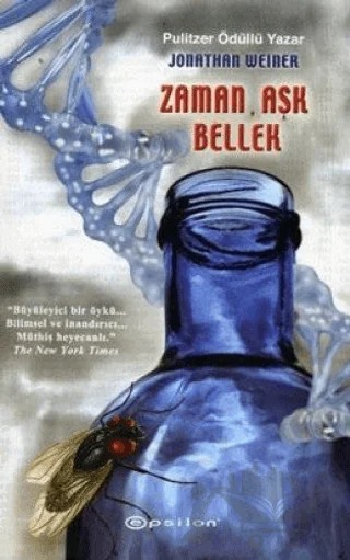 Zaman, Aşk, Bellek – Jonathan Weiner – Epsilon Yayınevi kitap kapağı