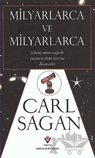 Milyarlarca ve Milyarlarca – Carl Sagan – TÜBİTAK Yayınları kitap kapağı