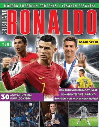 Crıstıano Ronaldo 1 – İlhan Arlı – Maxi Yayıncılık kitap kapağı