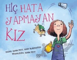 Hiç Hata Yapmayan Kız – Gary Rubinstein, Mark Pett – 1001 Çiçek Kitaplar kitap kapağı