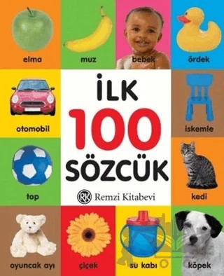 İlk 100 Sözcük (Küçük Boy) – Kolektif – Remzi Kitabevi kitap kapağı