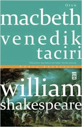 Macbeth Venedik Taciri – William Shakespeare – Timaş Yayınları kitap kapağı