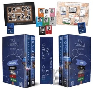 Yaz Uykusu – Kış Güneşi 2 Kitaplık Kutulu Set – Zeynep Sey – Athica Yayınları kitap kapağı
