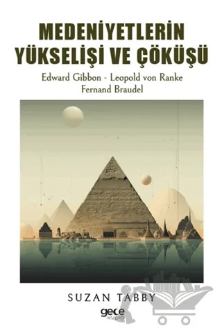 Medeniyetlerin Yükselişi ve Çöküşü – Fernand Braudel, Leopold Von Ranke, Edward Gibbon – Gece Kitaplığı kitap kapağı