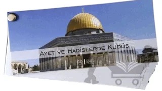Ayet ve Hadislerde Kudüs Kartela – Bünyamin Erul – Diyanet İşleri Başkanlığı kitap kapağı