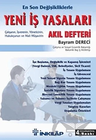 Yeni İş Yasaları: Akıl Defteri – Bayram Dereci – İnkılap Kitabevi kitap kapağı