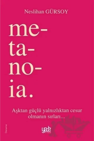 Metanoia – Neslihan Gürsoy – Yade Kitap kitap kapağı
