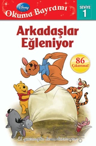 Okuma Bayramı Seviye 1 - Arkadaşlar Eğleniyor – Susan Amerikaner – Doğan Egmont Yayıncılık kitap kapağı