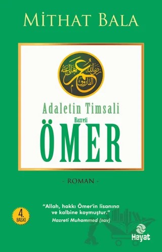 Adaletin Timsali Hz. Ömer – Mithat Bala – Hayat Yayınları kitap kapağı