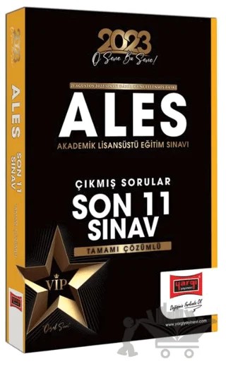 Yargı Yayınları 2023 ALES Tamamı Çözümlü Çıkmış Sınav Soruları Son 11 Sınav – Kolektif – Yargı Yayınevi kitap kapağı