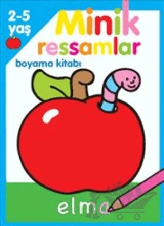 Minik Ressamlar Boyama Kitabı - Elma – Kolektif – Doğan Egmont Yayıncılık kitap kapağı