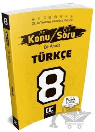 8. Sınıf Türkçe Az Konu Çok Soru Doğru Cevap Yayınları – Kolektif – ​Doğru Cevap Yayınları kitap kapağı