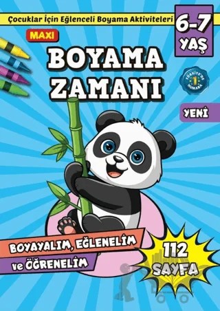 Maxi Boyama Zamanı 11 – İlhan Arlı – Maxi Yayıncılık kitap kapağı
