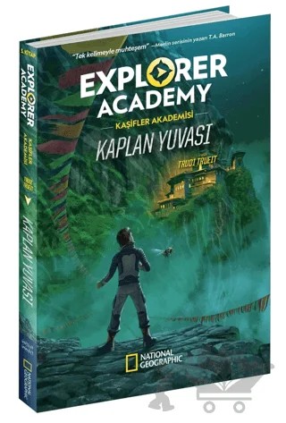Kaplan Yuvası - Kaşifler Akademisi – Trudi Trueit – Beta Kids kitap kapağı