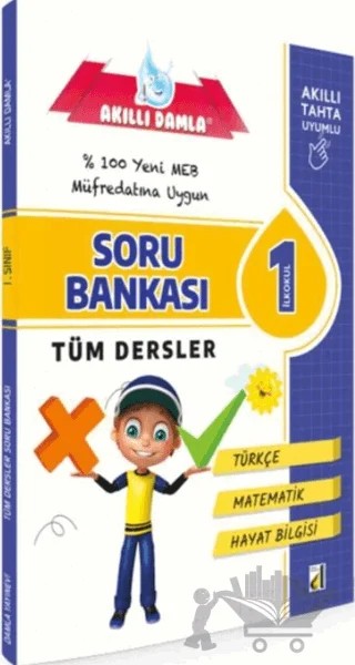 1. Sınıf Tüm Dersler Soru Bankası – Kolektif – Damla Yayınevi kitap kapağı