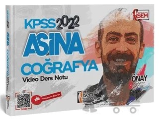 2022 KPSS Aşina Coğrafya – Önay Çepe – İSEM Yayıncılık kitap kapağı