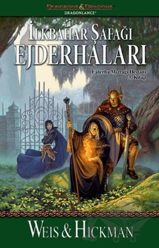 İlkbahar Şafağı Ejderhaları – Margaret Weis, Tracy Hickman – İthaki Yayınları kitap kapağı