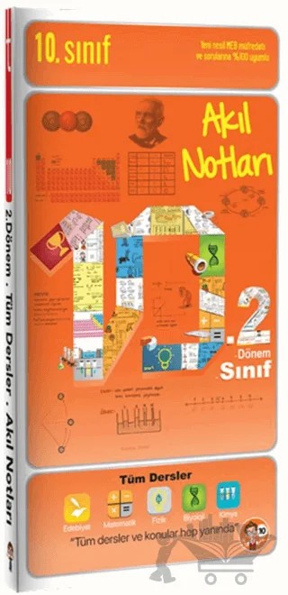 10. Sınıf 2. Dönem Akıl Notları – Kolektif – Tonguç Akademi kitap kapağı