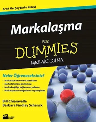Markalaşma For Dummies – Barbara Findlay Schenck, Bill Chiaravalle – Doğan Kitap kitap kapağı