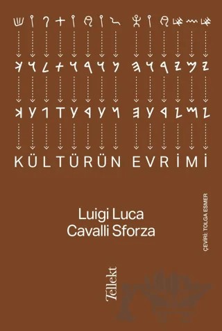 Kültürün Evrimi – Luigi Luca, Cavalli Sforza – Tellekt kitap kapağı