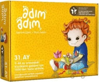 Adım Adım 31. Ay Bebek Eğitim Seti – Kolektif – Adım Adım Bebek Eğitimi kitap kapağı