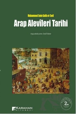 Arap Alevileri Tarihi – Muhammed Emin Galib et-Tavil – Karahan Kitabevi kitap kapağı