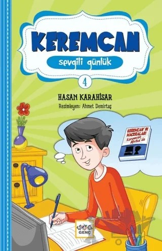 Keremcan 4 - Sevgili Günlük – Hasan Karahisar – Nar Genç kitap kapağı