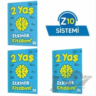 2 Yaş Etkinlik Kitabım Seti (Z10 Sistemi) – Kolektif – Yükselen Zeka Yayınları kitap kapağı