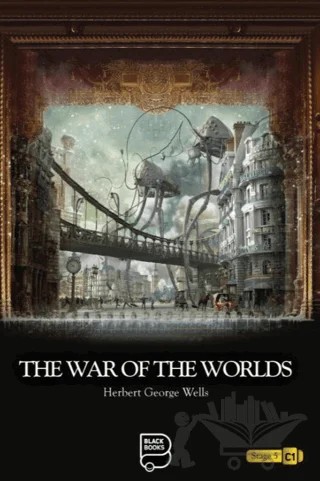 The War of the Worlds – Herbert George Wells – Black Books kitap kapağı