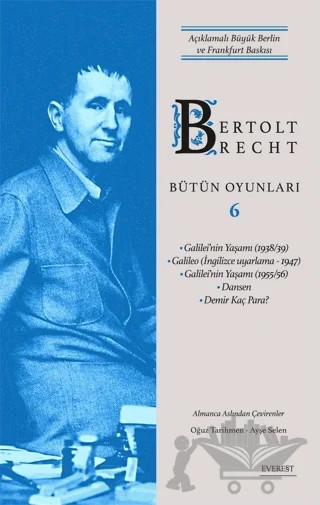 Bertolt Brecht Bütün Oyunları 6 – Bertolt Brecht – Everest Yayınları kitap kapağı