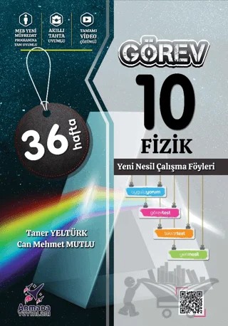 10. Sınıf Görev Fizik Çalışma Föyleri – Can Mehmet Mutlu, Taner Yeltürk – Armada Yayınları kitap kapağı