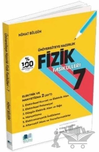 Fizik Fasikülleri 7 Elektrik ve Manyetizma 2 – Nihat Bilgin – Nihat Bilgin Yayınları kitap kapağı