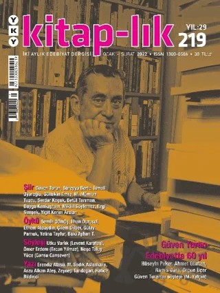 Kitap-lık Dergisi Sayı: 219 Ocak-Şubat 2022 – Yapı Kredi Yayınları kitap kapağı